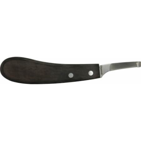 Diamond Farrier Hardwood Handle Narrow Blade Hoof Knife, Left Handed DI571248